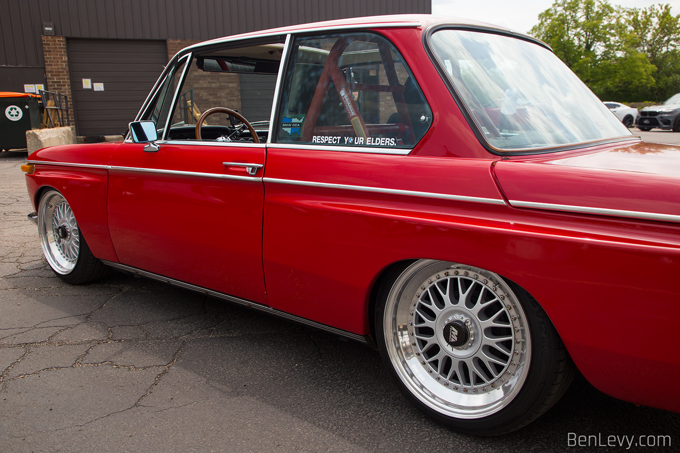 Red BMW 2002