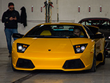 Yellow Lamborghini Murcielago at Chicago Auto Pros Glenview