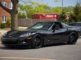 All-black C6 Corvette