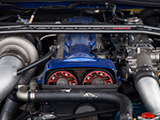 Single Turbo Toyota Supra Engine