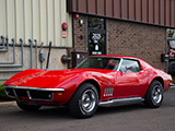 Red Stingray Corvette