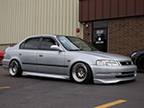 Silver Honda Civic Sedan with Domani Conversion