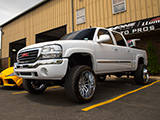 Lifted GMC Sierra at Chicago Auto Pros