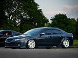 Bagged Acura TL at Schiller Woods in Chicago