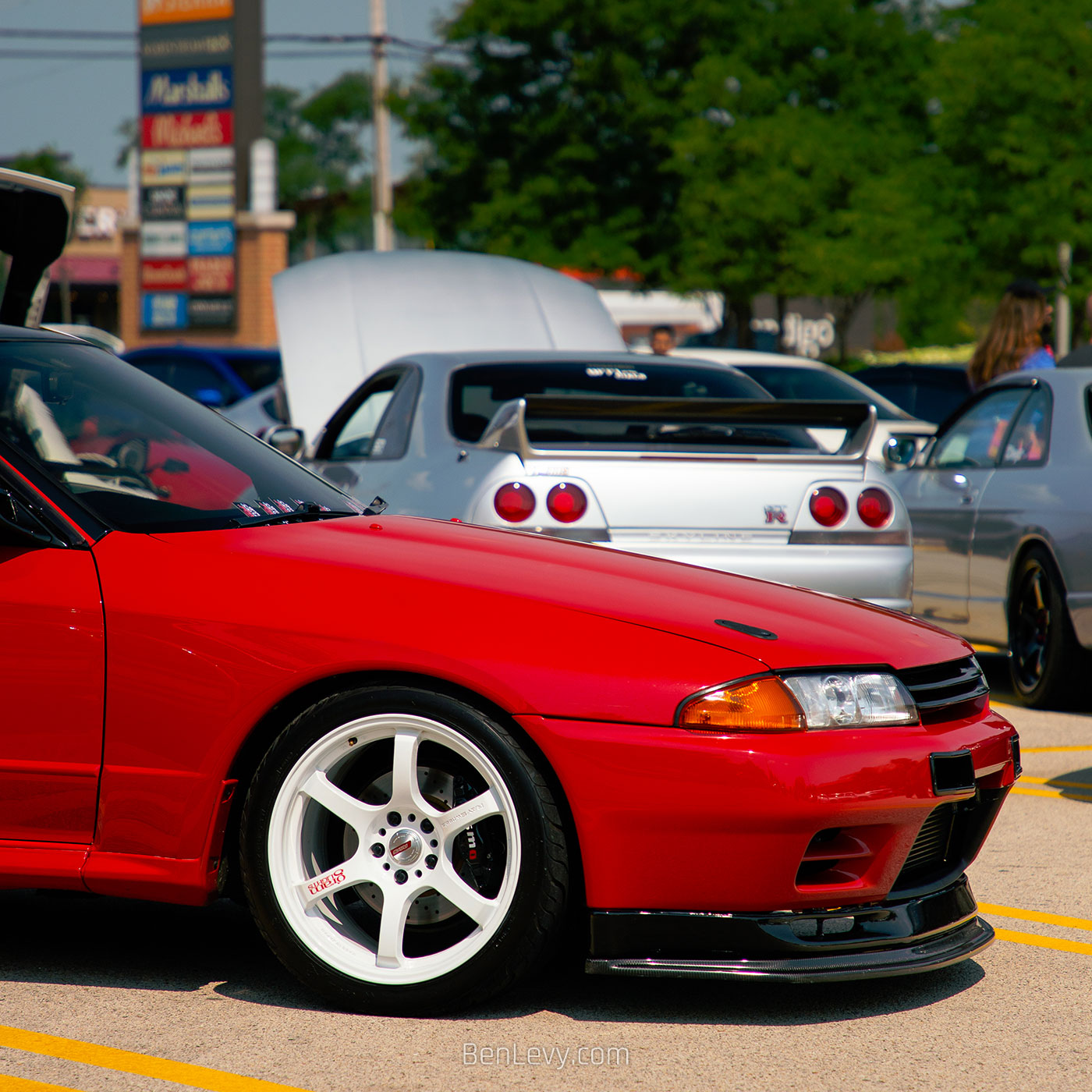 Pair of Skyline GT-Rs at SDR Garage Meet