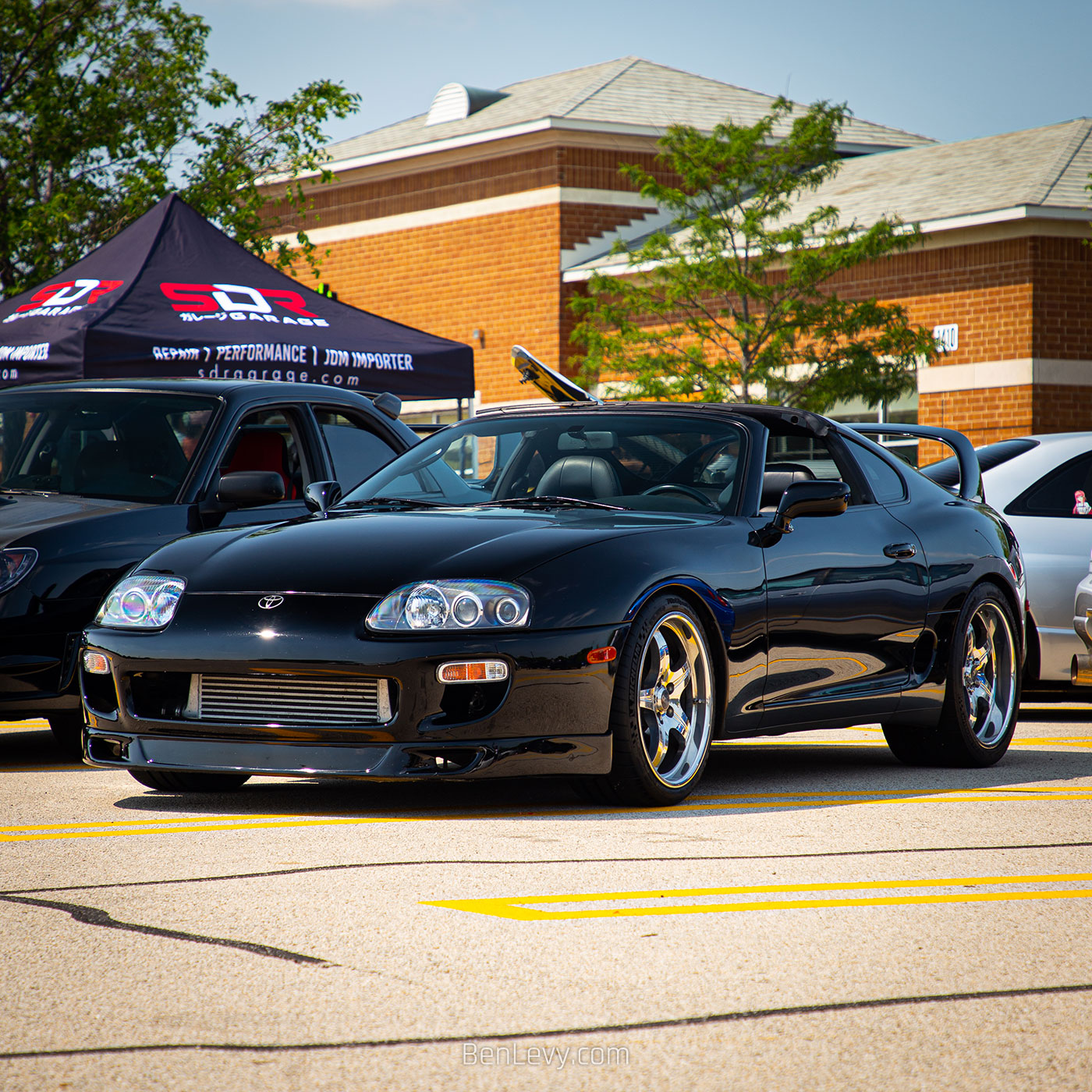 Black Mk4 Toyota Supra - BenLevy.com