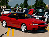 Red Skyline GT-R at SDR Garage Meet