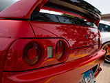 Detail Shot of LED R32 Nissan Skyline Tail Lights