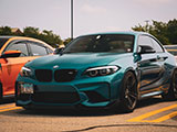Blue BMW M2 at Rolls and Wheels