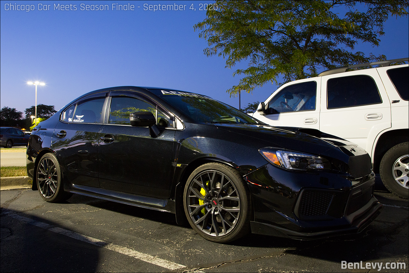 Black Subaru WRX STI