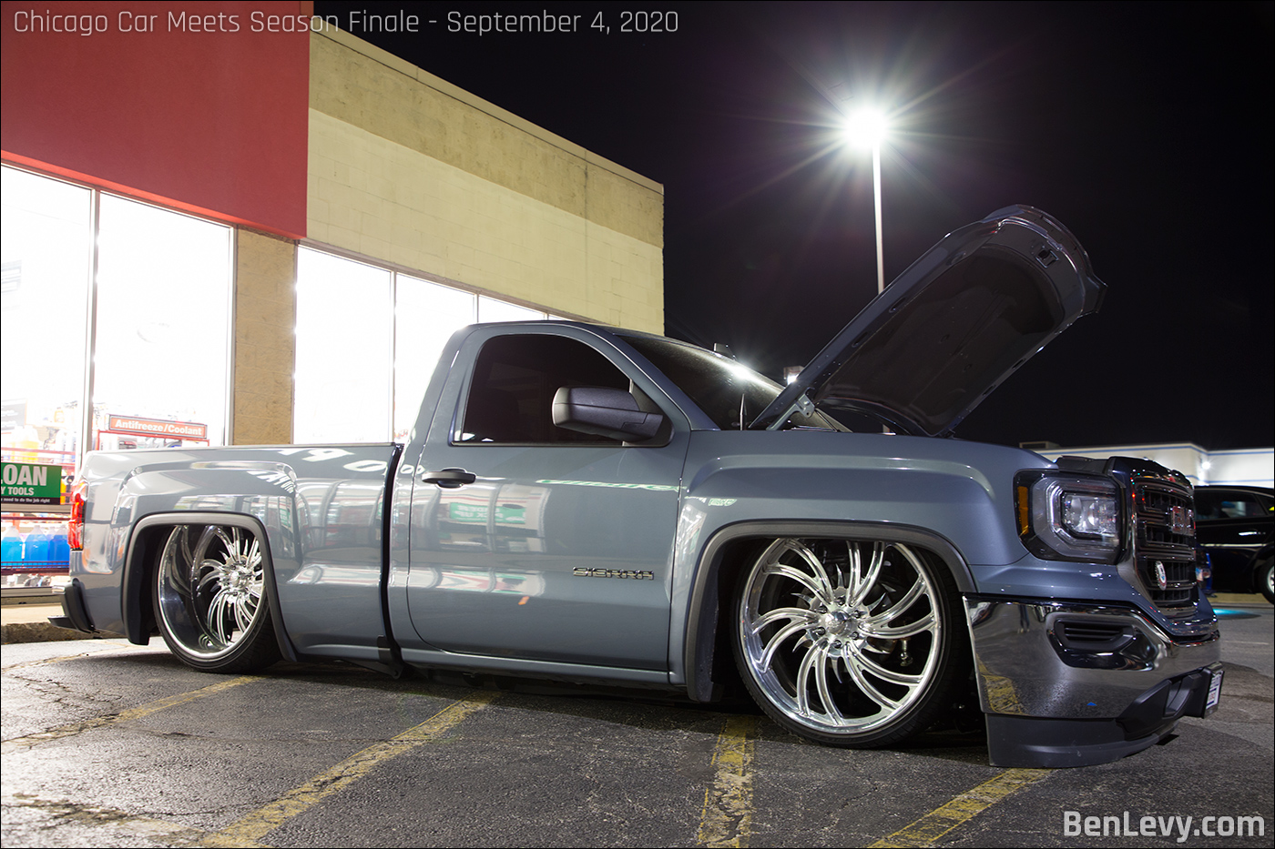 GMC Sierra with 30 inch wheels