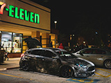 Wrapped Ford Focus at 7-Eleven Car Meet