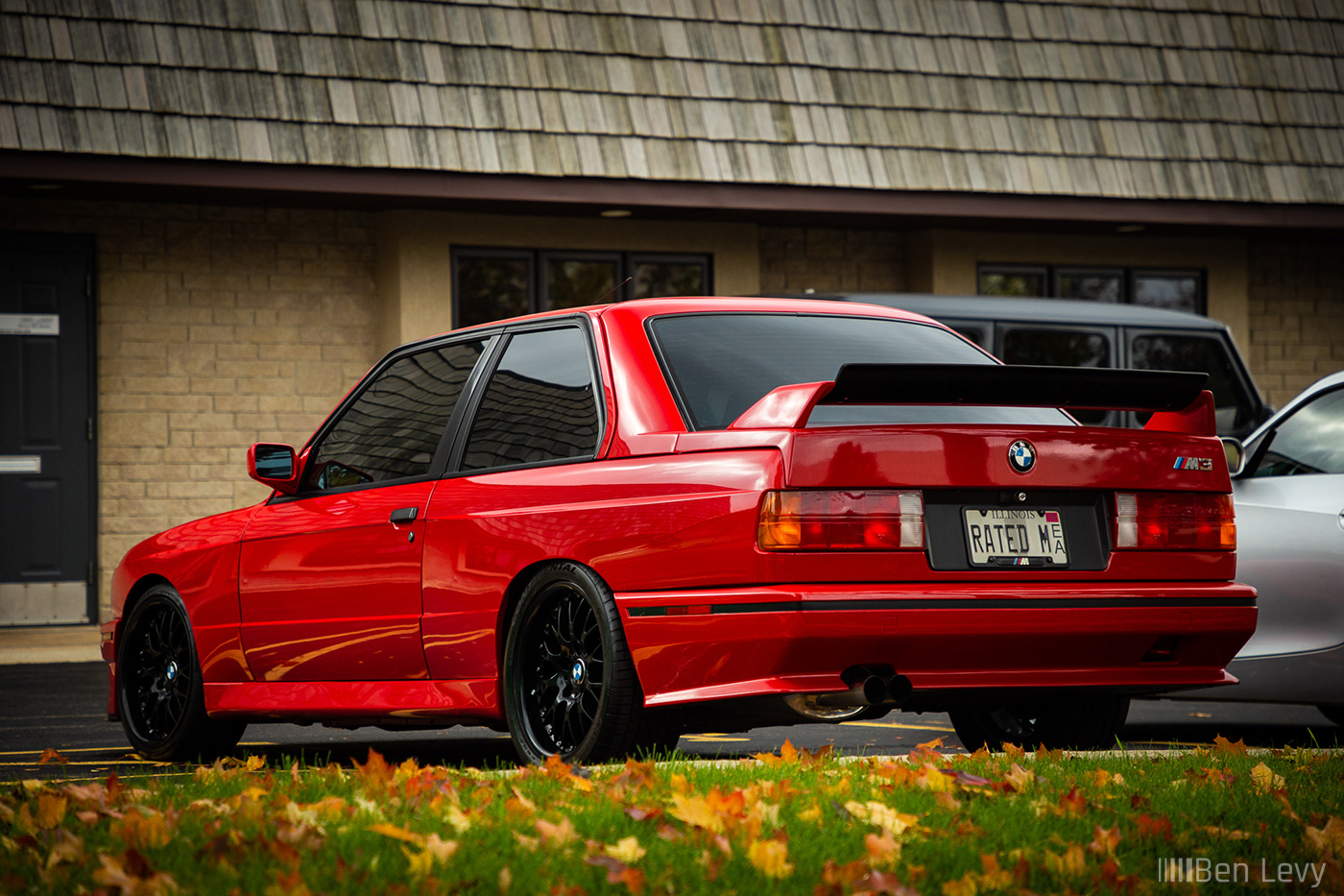 E30 BMW M3 in Red