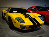 Yellow Ford GT at Executive Motor Carz