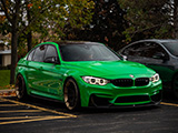 Signal Green F80 BMW M3