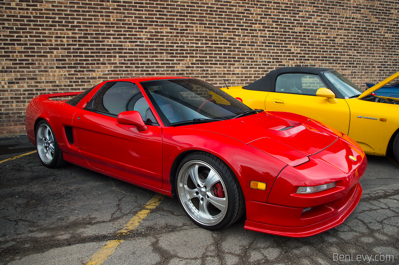 Red Acura NSX at Sound Performance