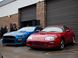 Shelby GT500 and Supra