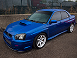 Blue Blobeye Subaru WRX STI