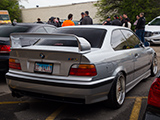 Silver E36 BMW M3 Coupe