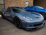 Supersonic Blue Chevrolet Corvette Z06