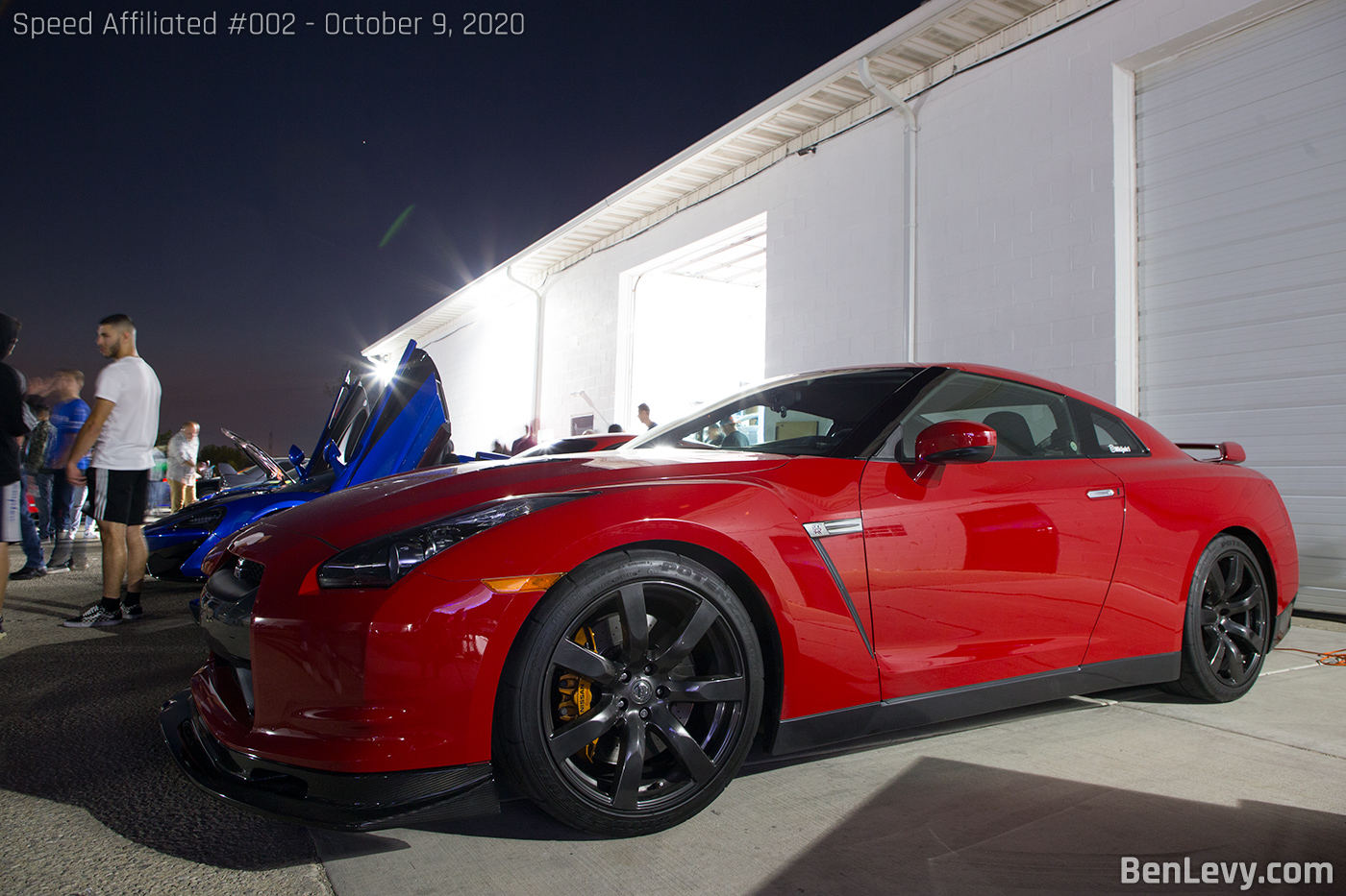 Red Nissan GT-R