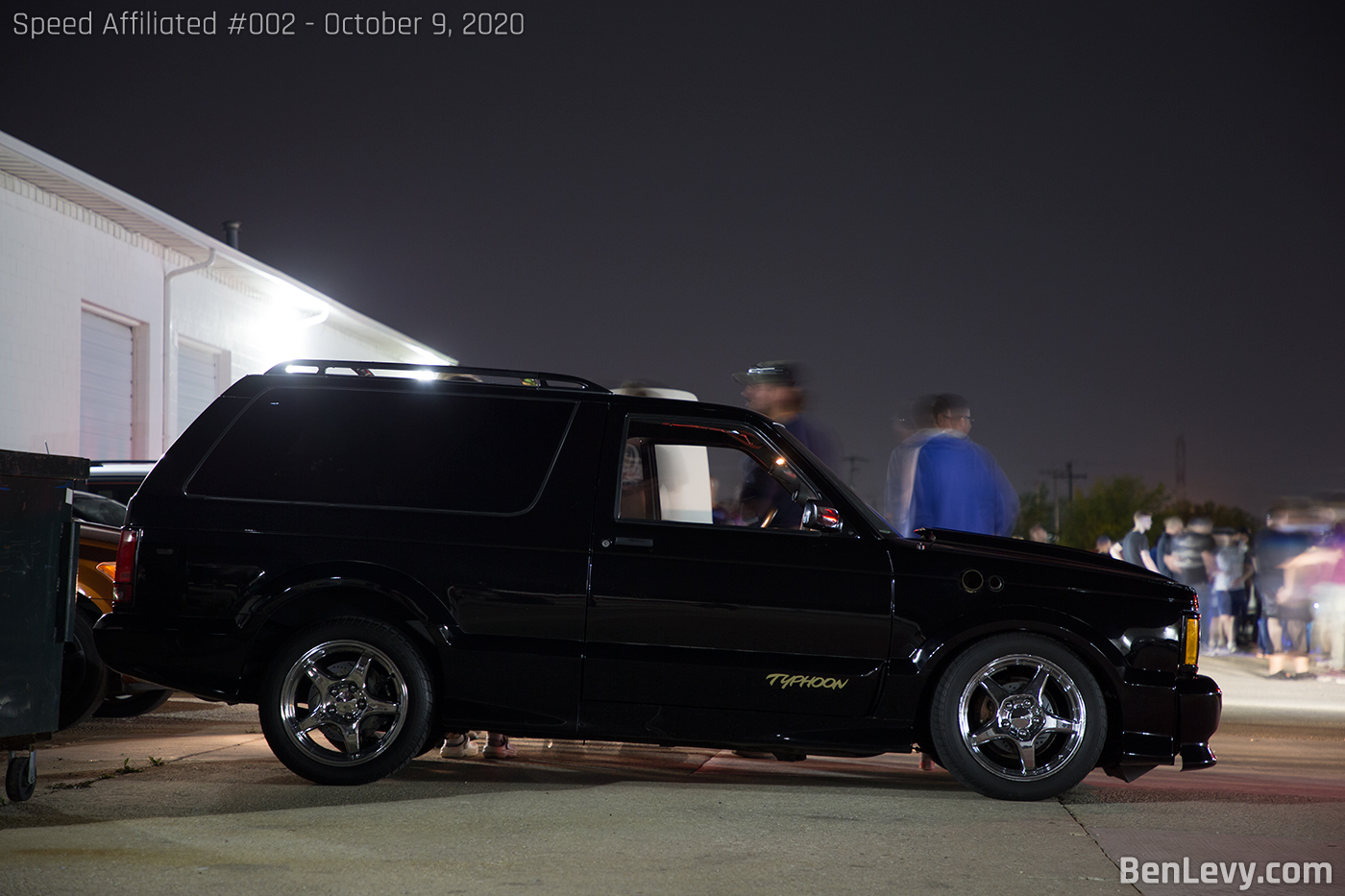 Black GMC Typhoon