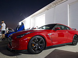 Red Nissan GT-R