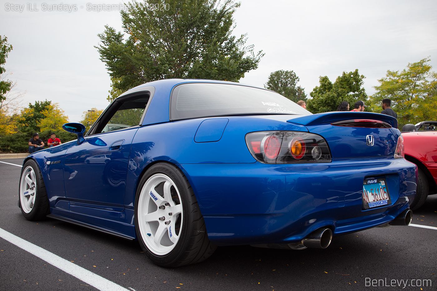 Rear Quarter of S2000 with Hardtop