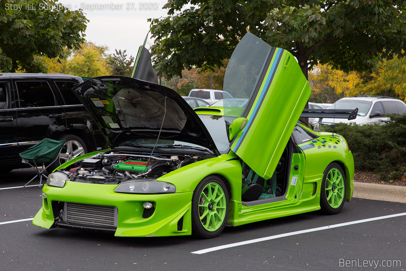 Green Mitsubishi Eclipse