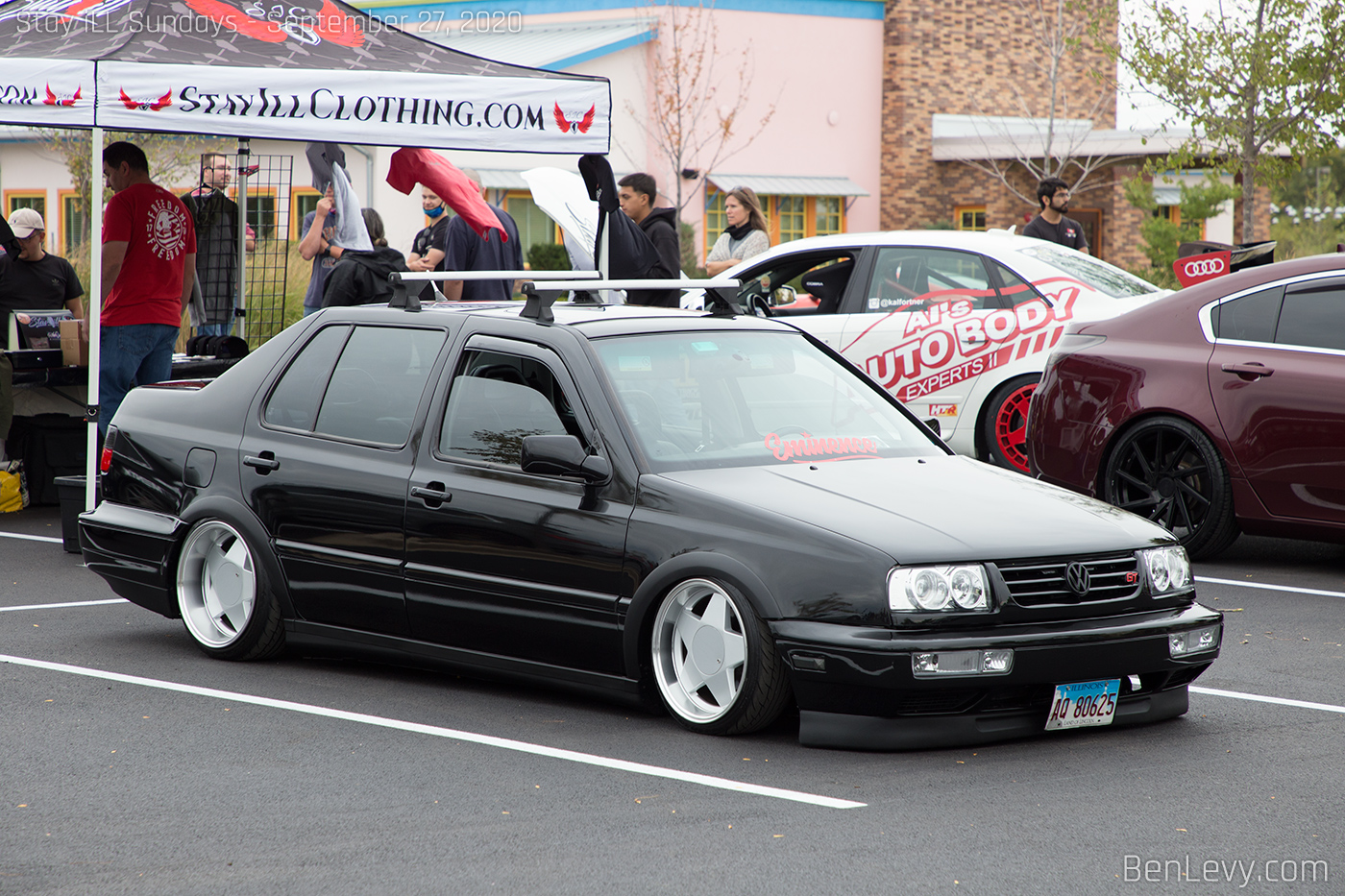 Black Volkswagen Jetta GT