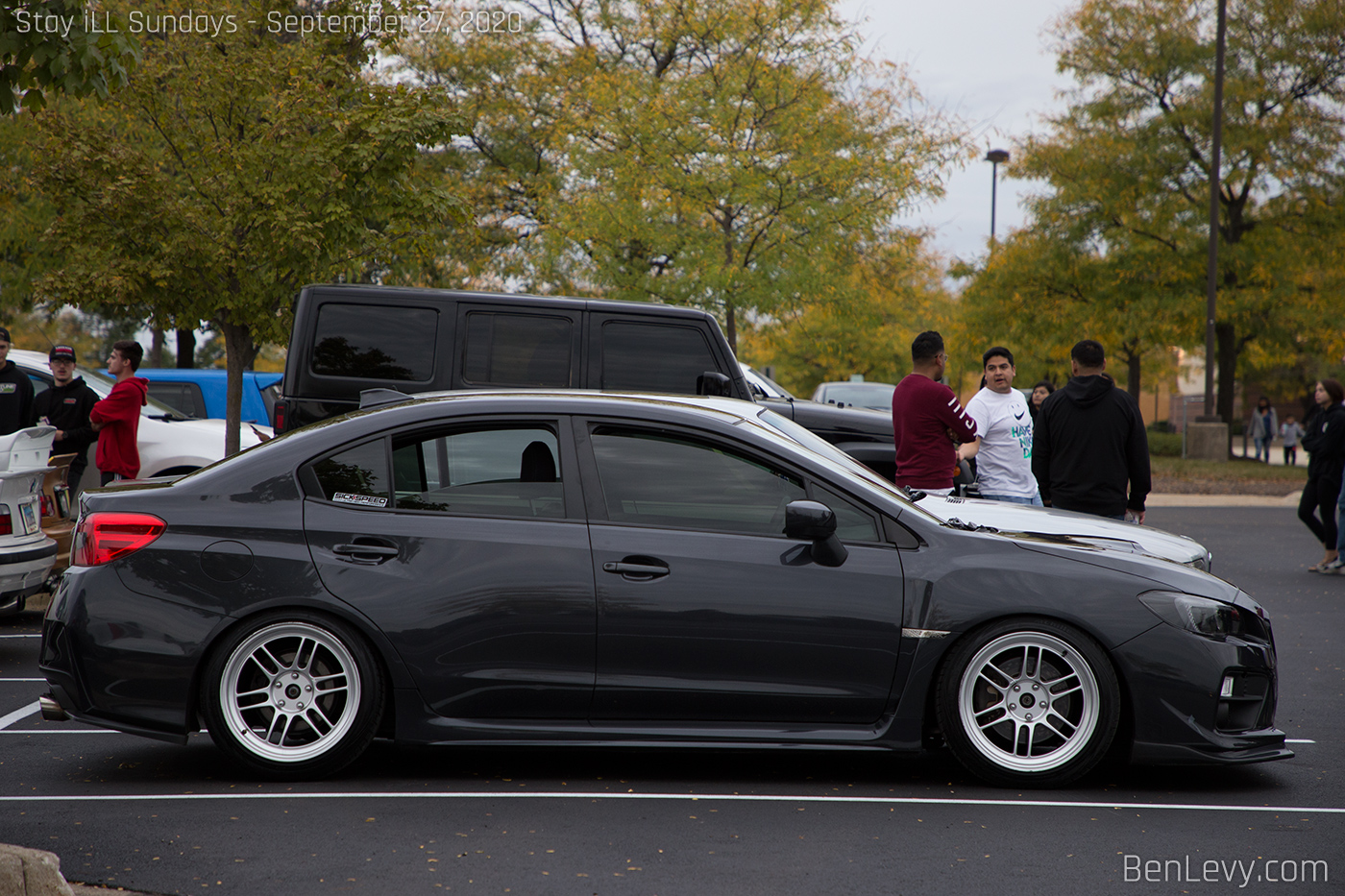 Subaru WRX in black