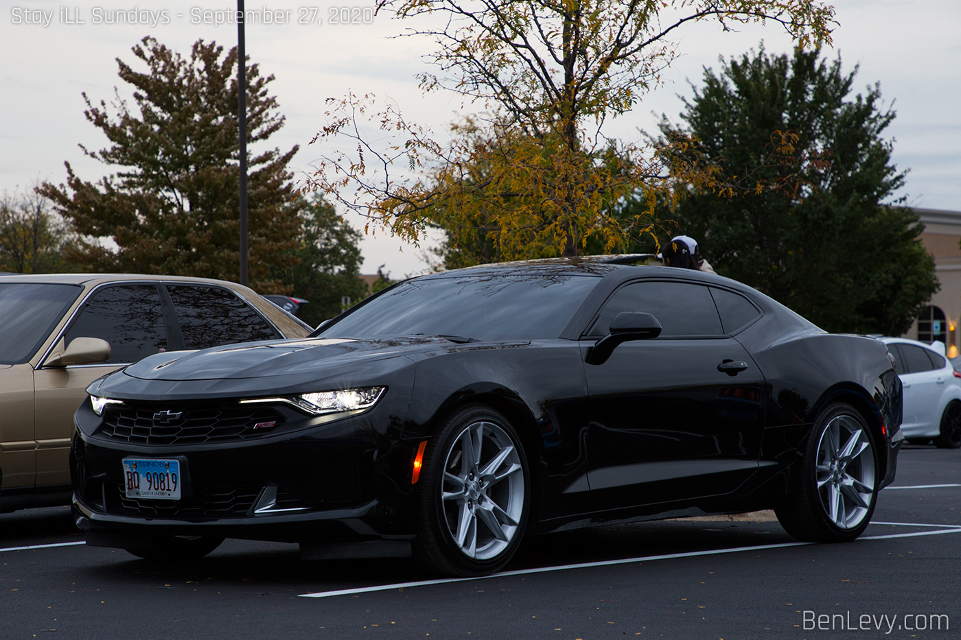 Black Chevy Camaro RS