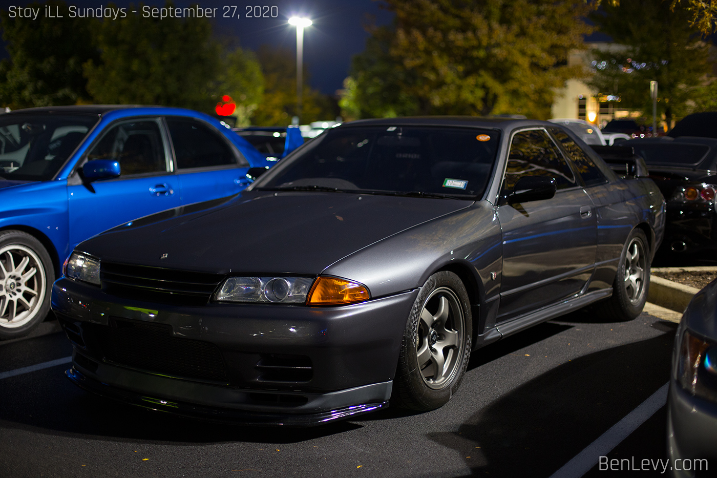 Grey R32 Nissan Skyline at Stay iLL Sundays