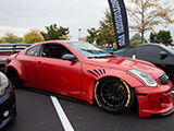 The lilfaf bagged/widebody G35 coupe