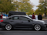 Subaru WRX in black
