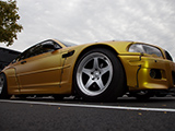 Modified Yellow BMW M3