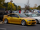 Yellow Widebody BMW M3