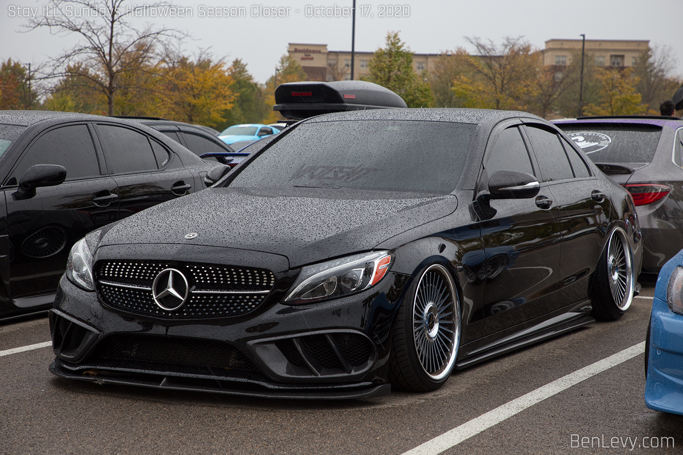 Black Mercedes C-Class