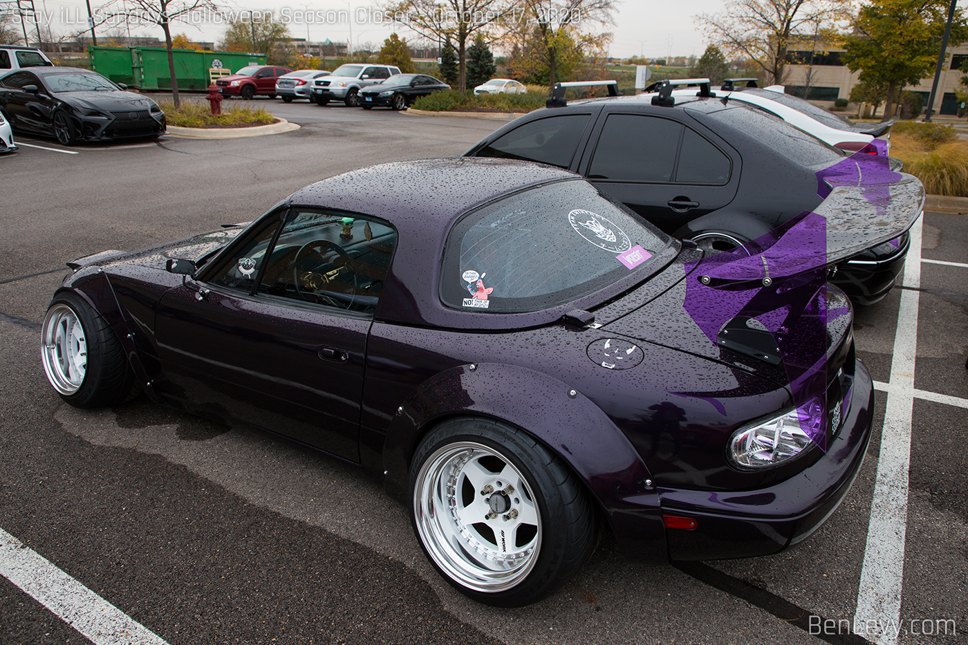 Purple NA Mazda Miata