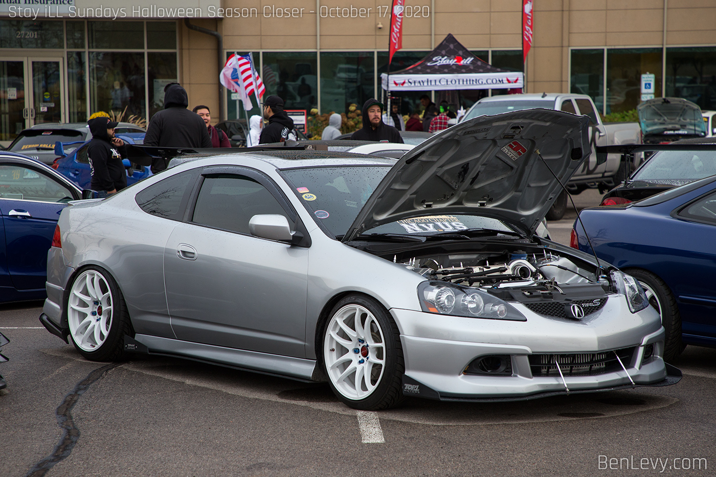 Silver Acura RSX Type-S