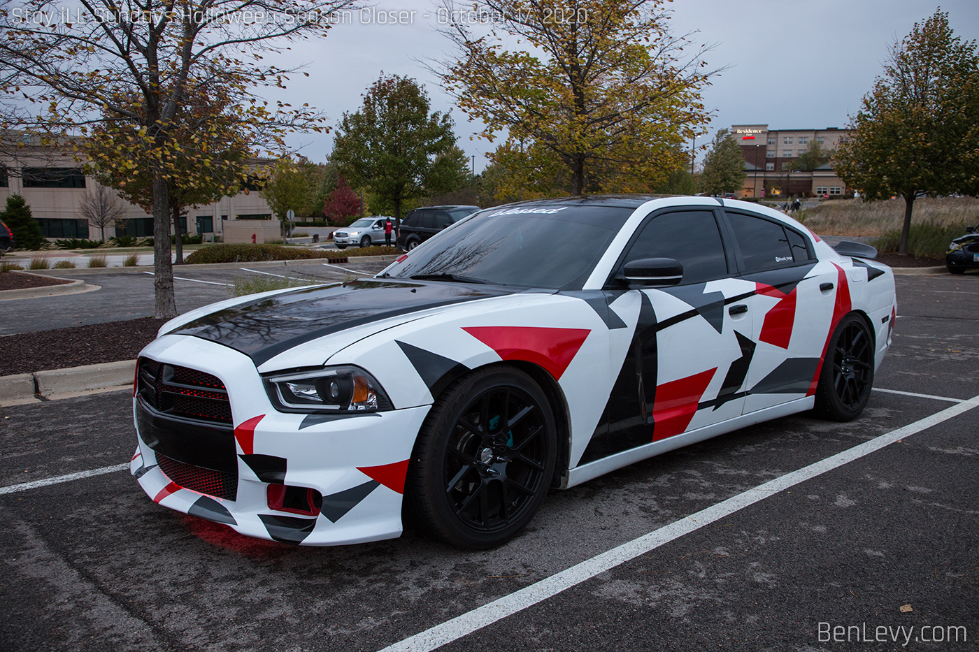Wrapped Dodge Charger