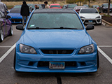 Baby Blue Lexus IS300 (front)