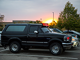 Black Ford Bronco