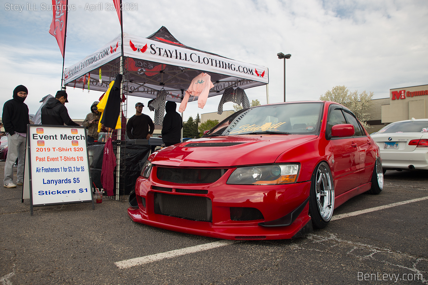 Red Lancer Evolution at Stay iLL Sunday in April 2021