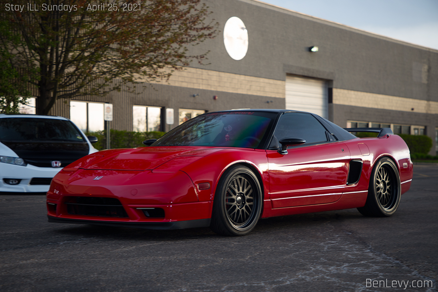Red Acura NSX from Ubae Crew