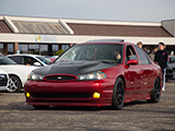 Custom Ford Contour SVT in Red