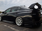 Black Subaru WRX