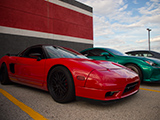 Red Acura NSX at Stay iLL Sundays