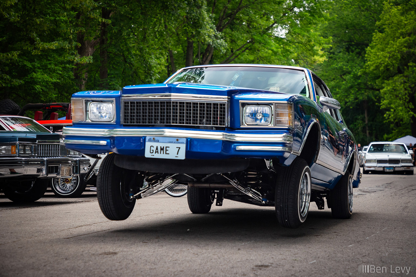 Low-Rider Chevy Monte Carlo at Chi-Town Summer Jam Picnic