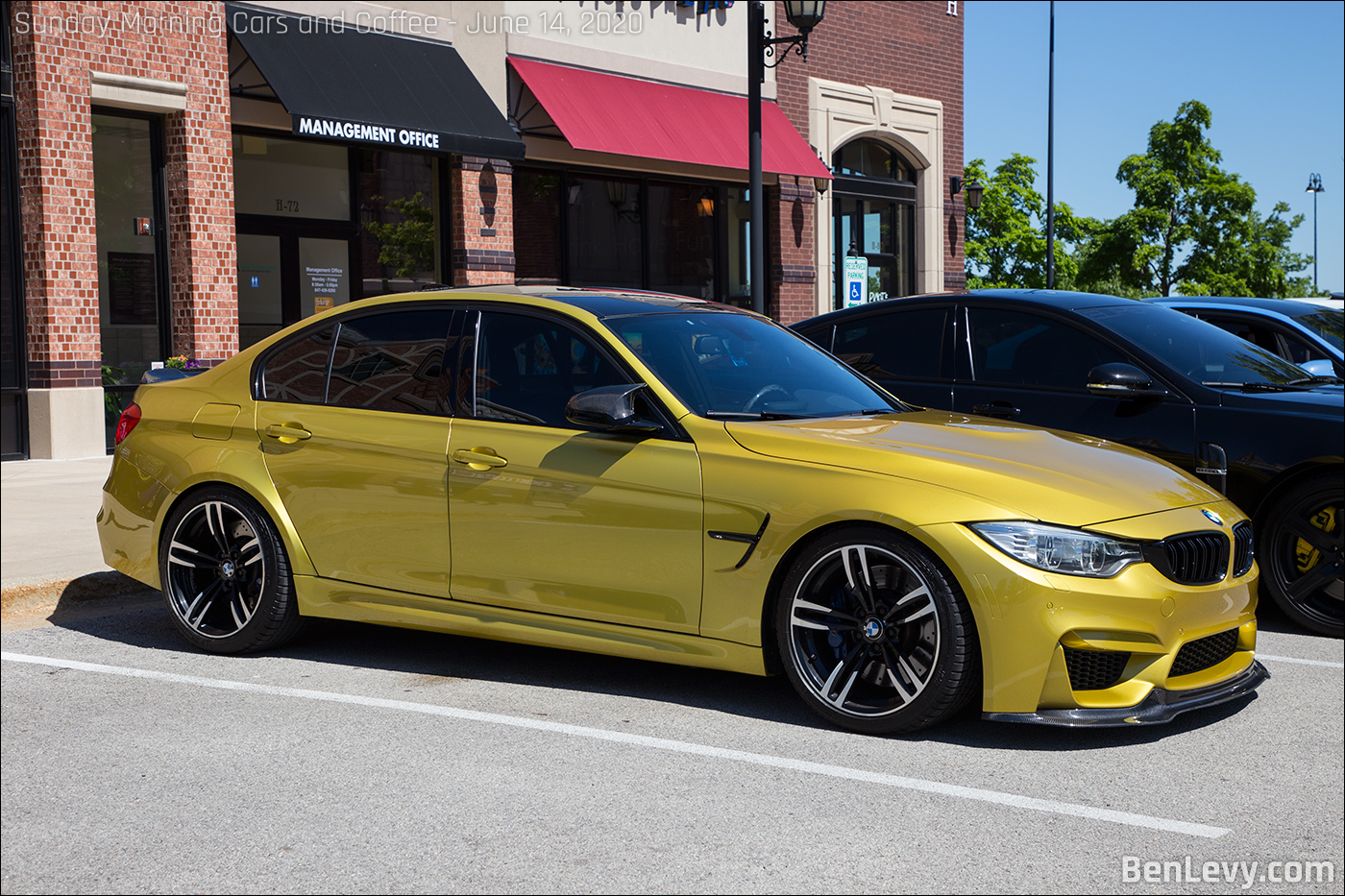 Yellow BMW M3 - BenLevy.com